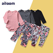 Set de 4 Piezas Enterizo para Bebé Niña - Diseño Europeo Moderno - Image 17