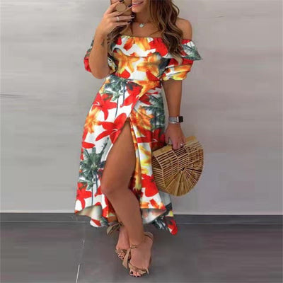 Vestido Estampado Europeo Americano para Mujer - Image 2