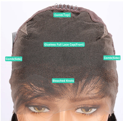 Peluca Bob de Encaje Completo con Sistema Semi-mecánico para Damas - Image 12