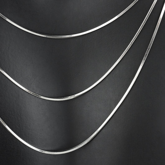 Collar de Plata Pura Plateado en Platino - Image 7