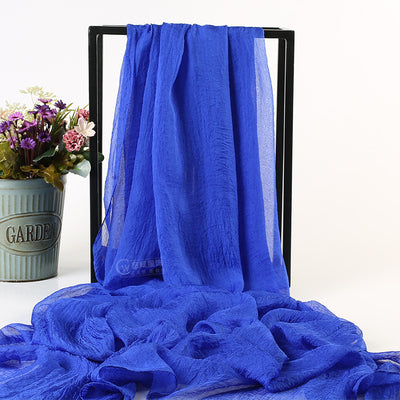 Pañuelo de Seda Simulada para el Sol - Chal Protector UV para Mujer - Image 2