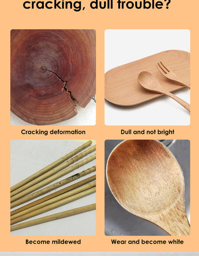 Kit de Mantenimiento para Vajilla Infantil de Madera Grado Alimenticio - Image 10