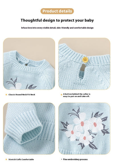 Mameluco Tejido de Primavera Estilo Western para Bebé - Image 11
