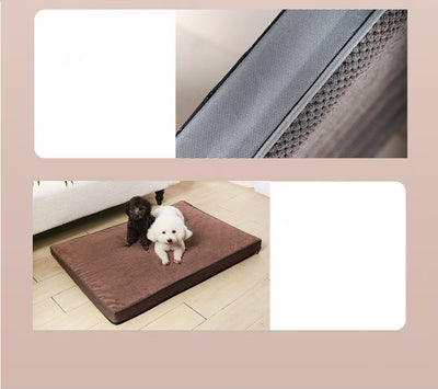 Colchoneta de Espuma Viscoelástica para Mascotas - Cama Calmante Extraíble y Lavable - Image 25
