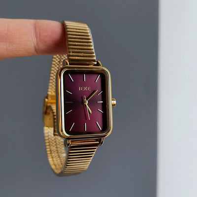 Reloj de Cadena Retro Ankela Serie Roja para Mujer - Image 16