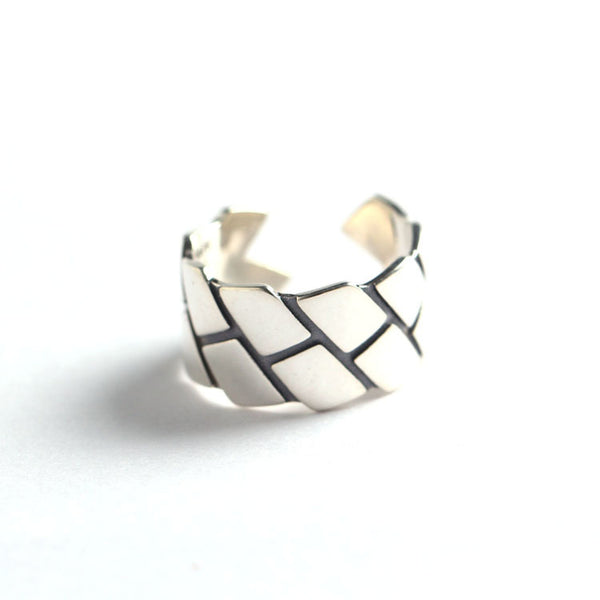 Anillo Ajustable de Plata 925 Estilo Minimalista Coreano Retro para Mujer - Image 6
