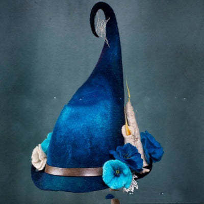 Sombrero de Bruja Moderno Lana Felt Punta - Disfraz Halloween Cálido Otoño Invierno - Image 13
