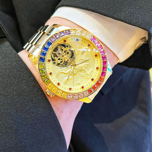 Reloj Mecánico Automático para Hombre con Volante Grande - Image 4