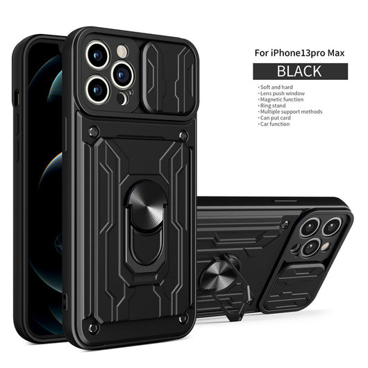 Funda Protectora con Soporte de Tarjeta y Anillo Antideslizante - Image 10