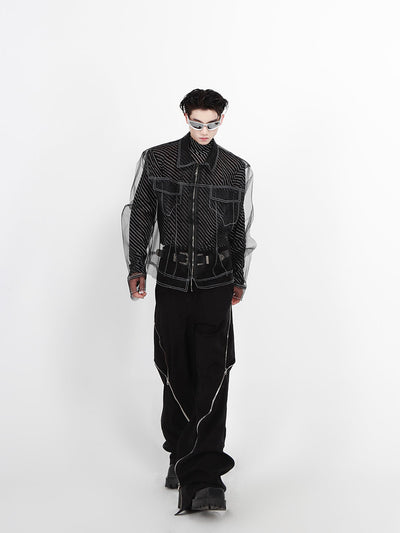 Abrigo Largo Punk Street para Hombre - Manga Larga Estilo Senior - Image 10