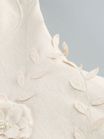Vestido Floral Hombros Descubiertos Efecto Reductor Cintura Ajustada - Image 26