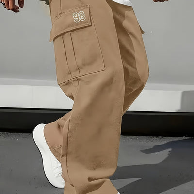 Pantalones de Trabajo Holgados con Cordón Ajustable para Hombre - Image 18