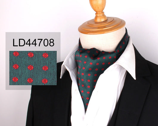 Pañuelo de Seda para Hombre con Estampado Floral - Image 10
