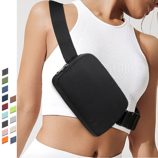 Bolso Bandolera y Cintura Multiusos para Mujer - Mochila Pecho Versátil