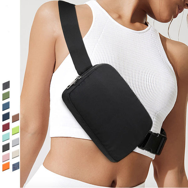 Bolso Bandolera y Cintura Multiusos para Mujer - Mochila Pecho Versátil