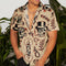 Camisa Havaiana de Praia Manga Curta para Férias