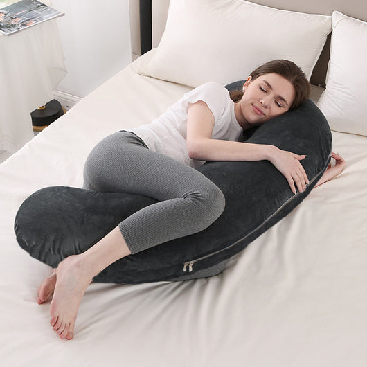 Almohada de Embarazo Ergonómica con Soporte Lumbar para Dormir de Lado - Image 11