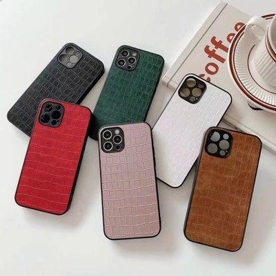Funda de Cuero para iPhone - Estilo Europeo y Americano Compatible - Image 10