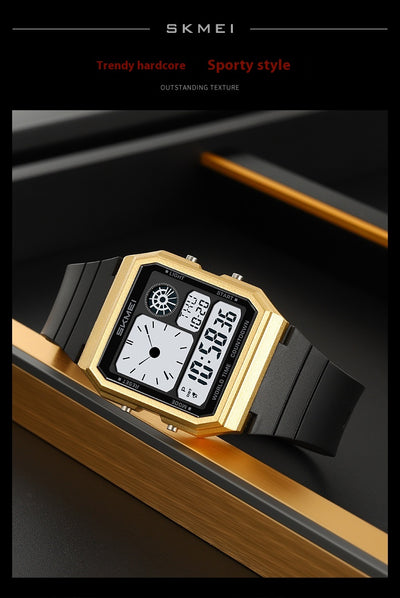 Reloj Deportivo Electrónico Resistente al Agua Multifuncional para Hombre - Image 26