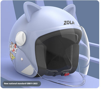 Casco de Bicicleta Eléctrica con Bufanda Térmica para Hombre y Mujer - Image 8