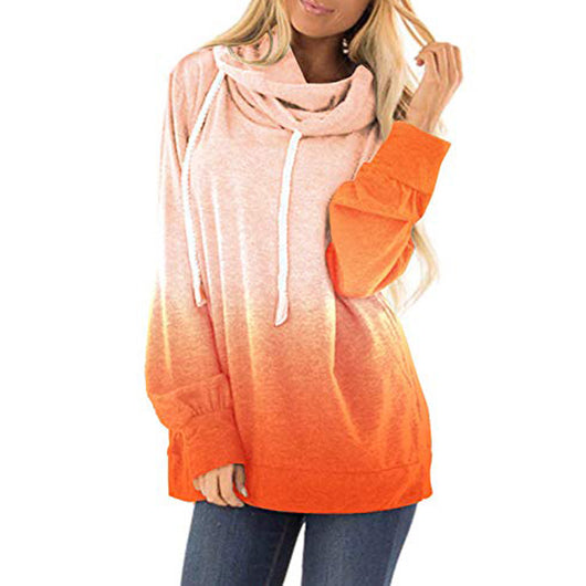 Sudaderas bicolores de moda para mujer - Image 9