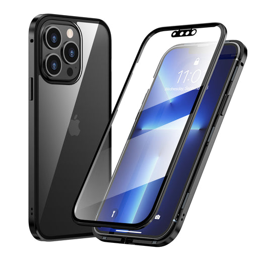 Funda Magnética de Vidrio Templado Doble Cara para iPhone 14 - Image 9