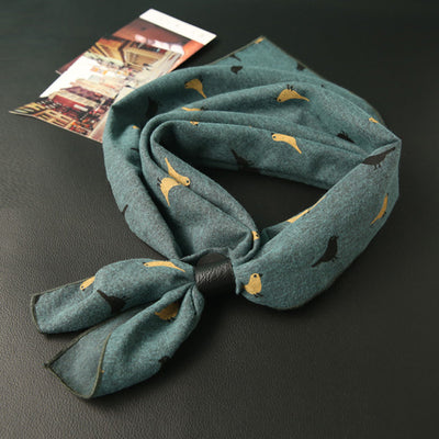 Pañuelo Cuadrado Británico para Mujer - Diseño de Moda Clásico - Image 41