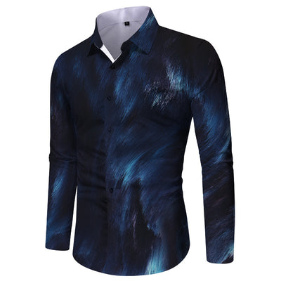 Camisa Casual Slim Fit Estampada para Hombre - Image 18