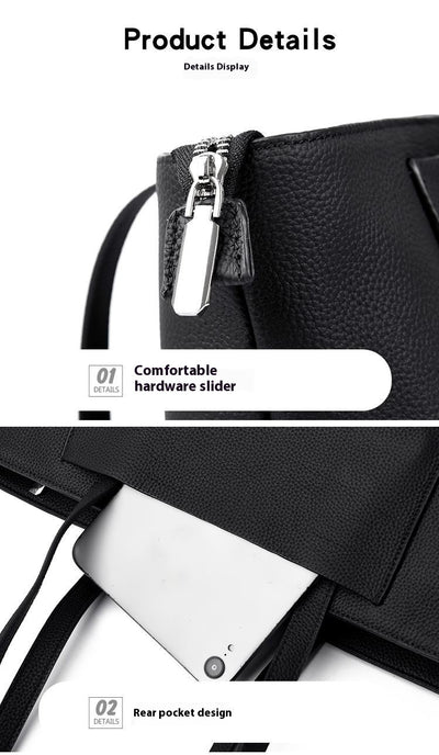 Bolso Tote de Cuero para Mujer - Gran Capacidad - Image 28