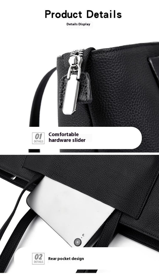 Bolso Tote de Cuero para Mujer - Gran Capacidad - Image 28