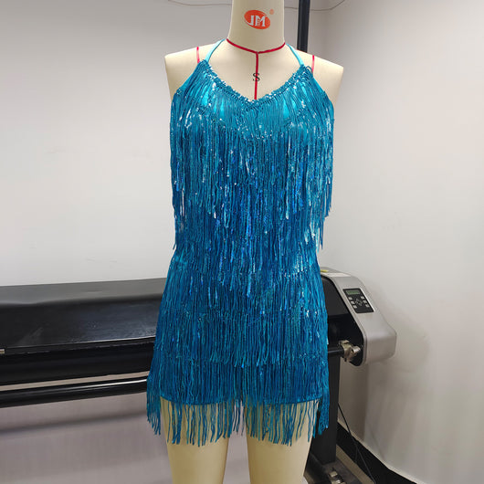 Jumpsuit de Lentejuelas con Tirantes Backless Estilo Discoteca - Image 19
