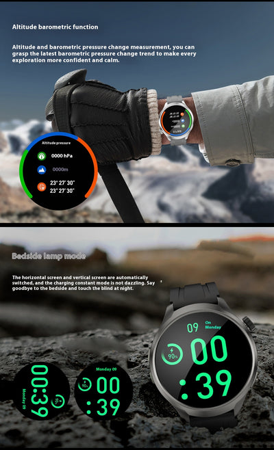 Reloj Deportivo Inteligente con Monitor de Frecuencia Cardíaca y Brújula - Image 16