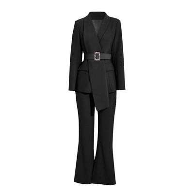 Traje Ejecutivo Femenino Elegancia Profesional Estilo Occidental - Image 5