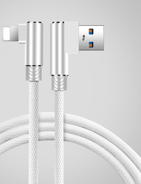 Cable de Carga Rápida Doble Codo para Móviles y Gaming - Image 7