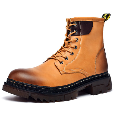 Botas de Trabajo Altas para Hombre con Forro Cálido Talla Grande - Image 2