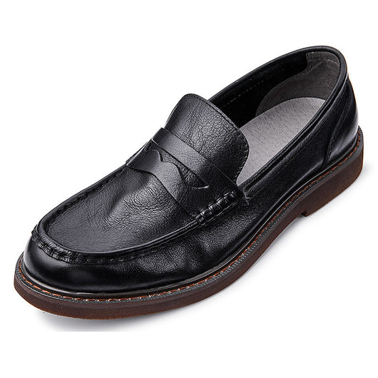 Mocasines de Cuero con Sistema de Un Pedal para Hombre - Comodidad Casual - Image 8