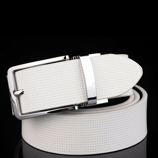 Cinturón Retro para Hombre con Hebilla Giratoria Ajustable - Image 18