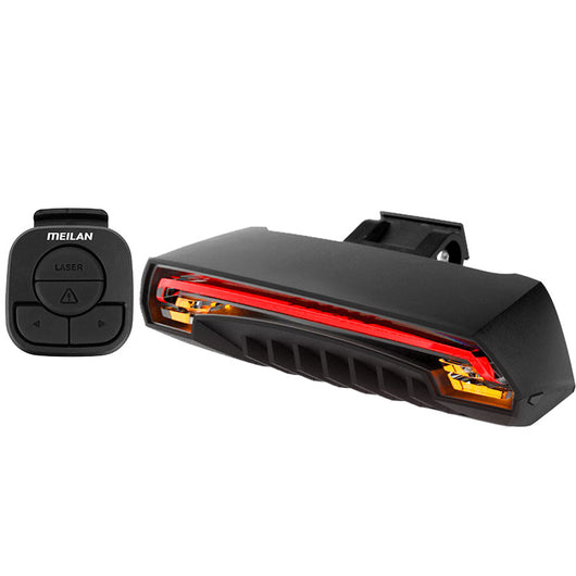 Luz de Seguridad Láser con Control Remoto para Bicicleta - Image 8