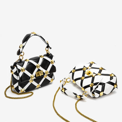Bolso Bandolera Cuadrille para Mujer con Diseño Escocés - Image 10