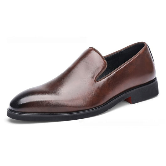 Zapatos de Cuero Puntiagudos Estilo Británico Clásico - Image 7