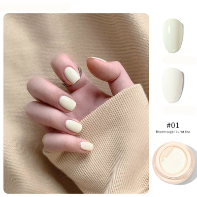 Lata Sólida Color Caramelo Estilo Japonés - Colección Otoño Temprano - Image 3