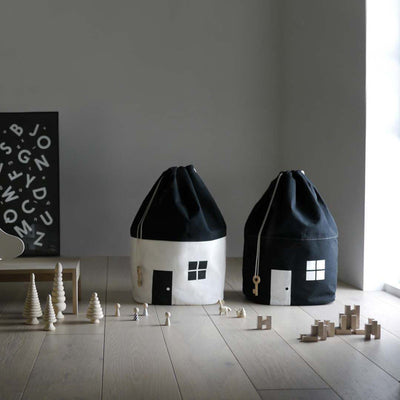 Bolsa Organizadora de Juguetes con Tapete de Juego Diseño Casa - Almacenamiento Grande para Habitación Infantil - Image 5