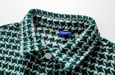 Camisa Cuadros Pájaro Americano - Abrigo Holgado y Versátil - Image 11