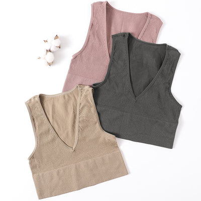 Top Crop Elegante Descubierto para Mujer - Image 24