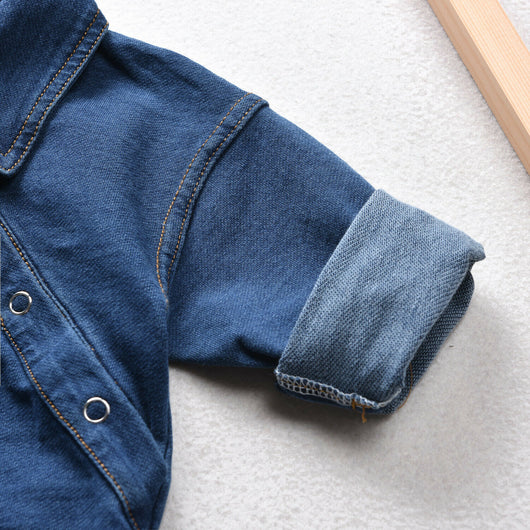 Mono Infantil Personalizado en Denim con Bolsillos - Image 8