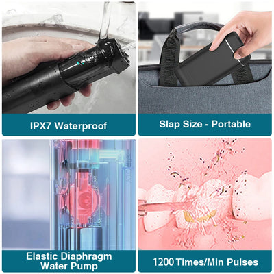 Irrigador Dental Portátil Inteligente con USB - 3 Velocidades y Tecnología Silenciosa - Image 6