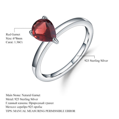 Anillo de Plata 925 con Amatista Natural Tallada - Image 12