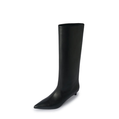 Botas de Tacón Kitten Cómodas y Sueltas para Moda Diaria - Image 7
