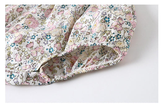 Pelele de Algodón Floral para Bebé - Diseño Pastoral Adorable - Image 10