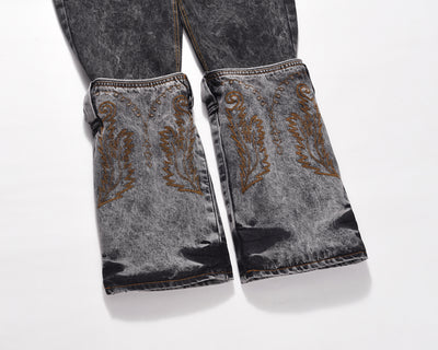 Pantalones Rectos de Diseño Exclusivo Chao Pai Jie Tou - Image 10